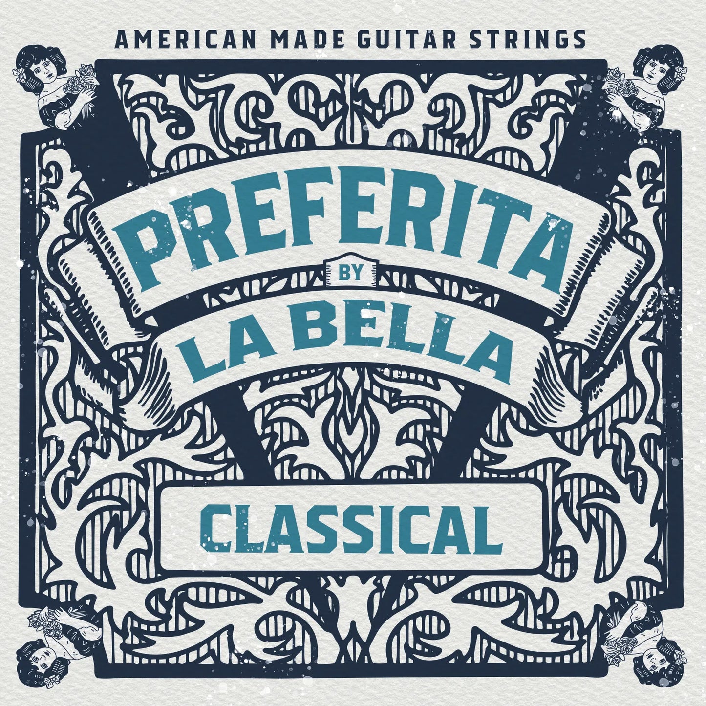 La Bella Jeu Cordes Classique Preferita Médium