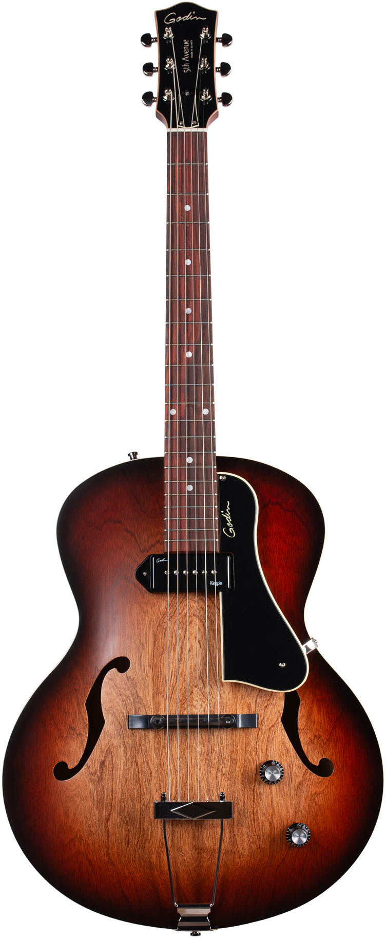 GODIN 5th Ave Kingpin P90 Vintage Burst
