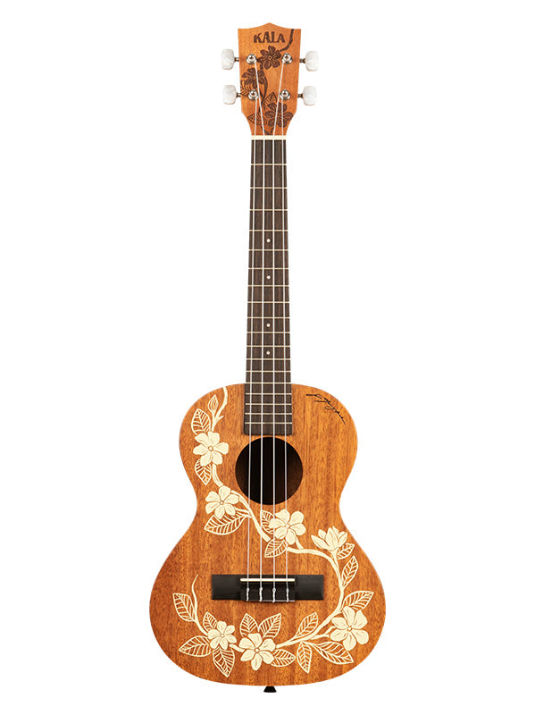 Maori - Gardenia Mahogany, Tenor, livré avec housse motif Voyage