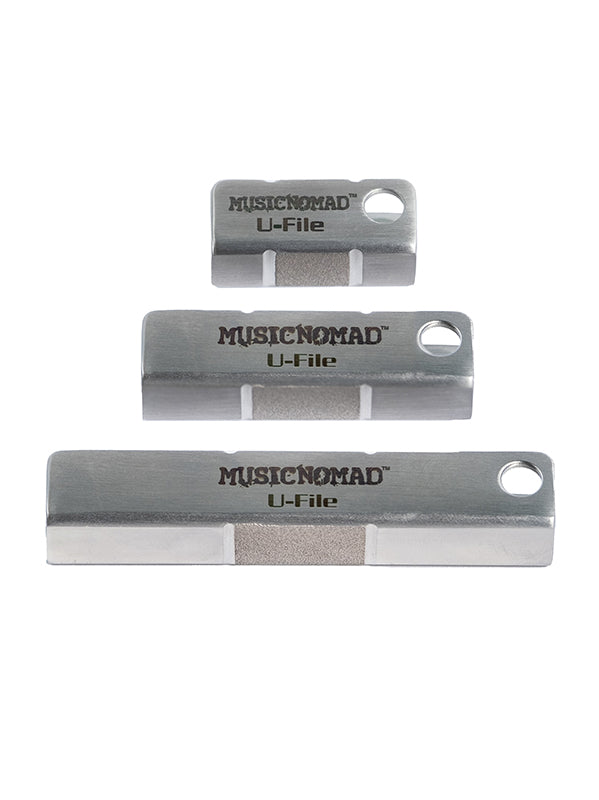 Fret Leveler - Diamond U-File pour mettre à niveau une frette - 3 Pack (1.25 , 2 , 3 )