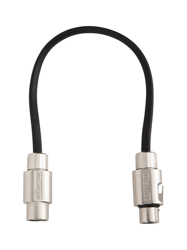 Câble patch XLR - 30 cm - Noir