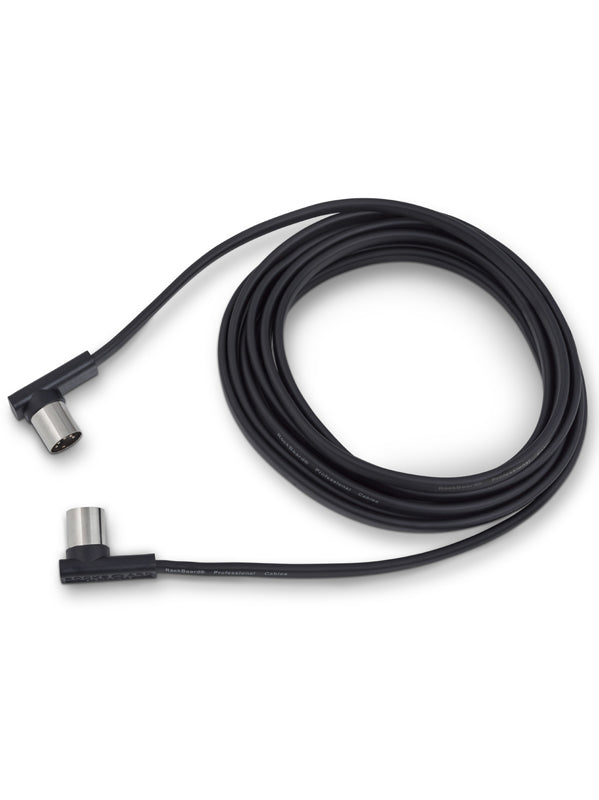 Câble MIDI plat - 5 m - Black