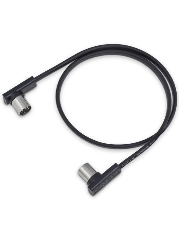 Câble MIDI plat - 60 cm - Black