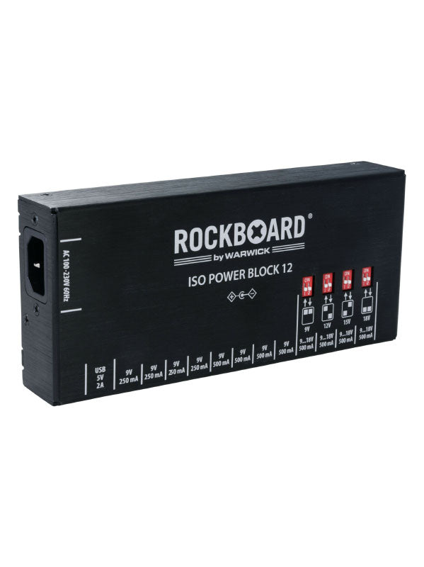 Power Block ISO V12 IEC, 9 à 18V, 100/230 Volt