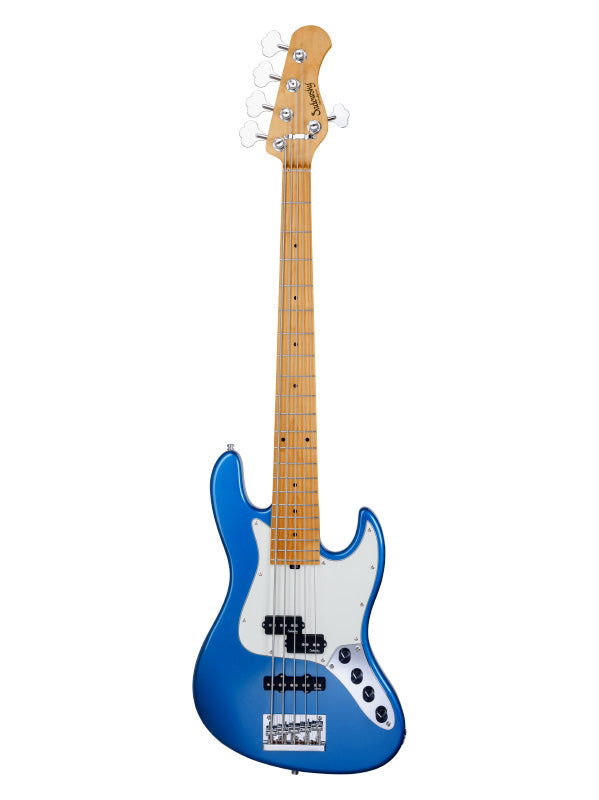 MetroExpress, Hybrid PJ, 5 cordes, 21 frettes - Ocean Blue Metallic,Maple