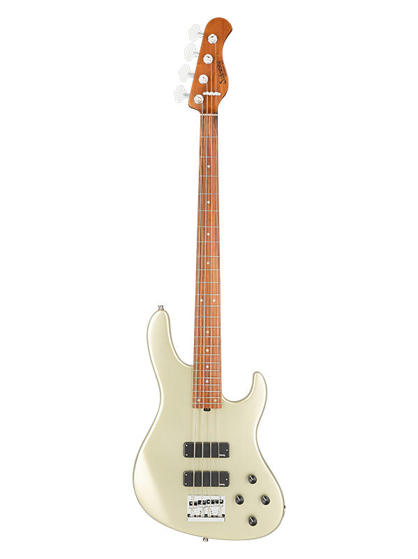 Metroexpress, Modern Bass, 4 cordes, 24 frettes - Champagne Metallic High Polish,Morado
