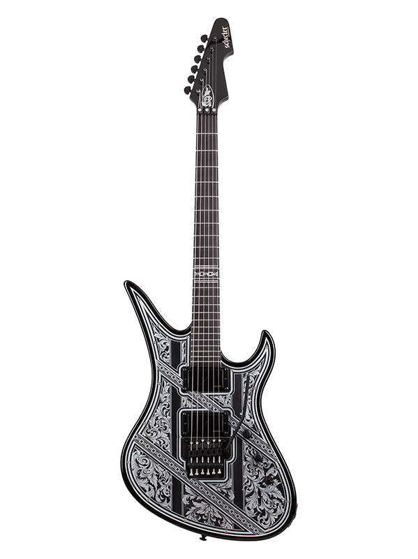 Schecter Avenger Pryzm Palladium Floyd Rose - Gloss Black