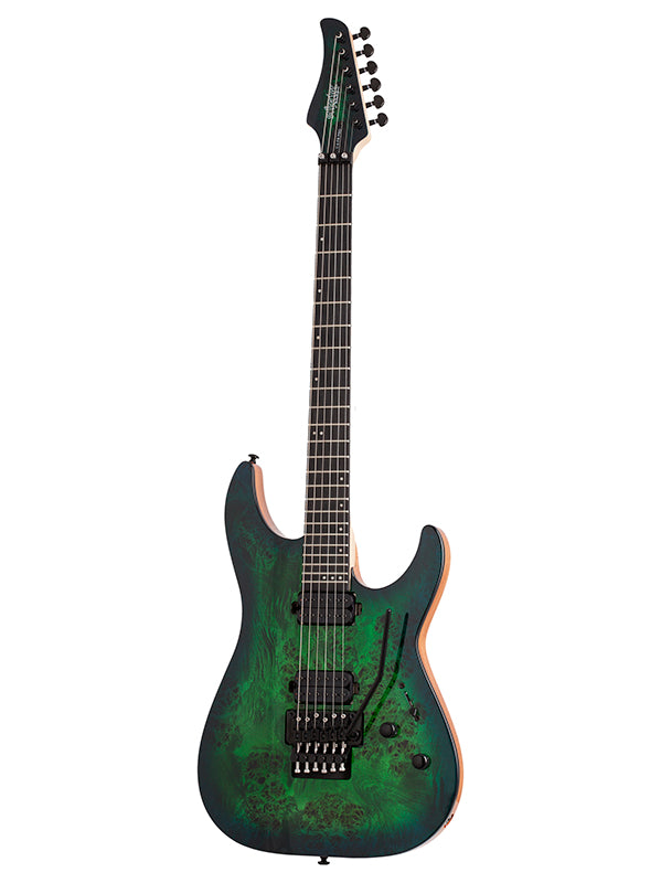Schecter C-6 Pro Floyd - Aqua Burst