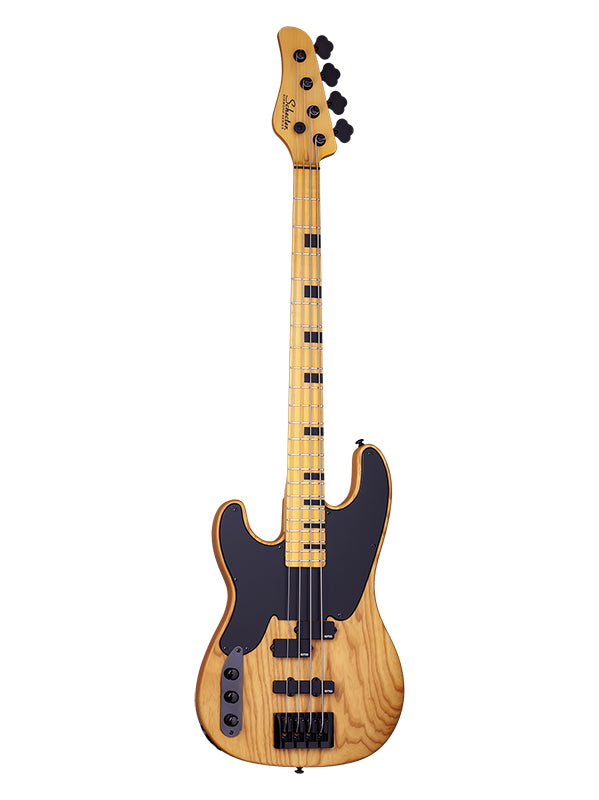Schecter Model T Session, gaucher - Aged Natural Satin