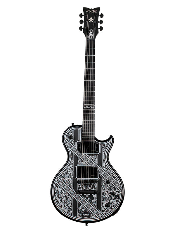 Schecter Solo-II Pryzm Palladium - Gloss Black