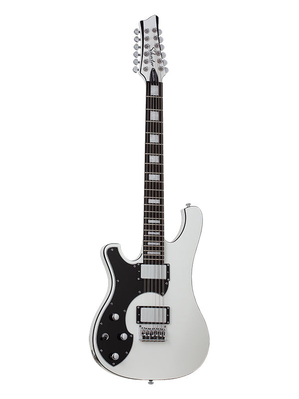 Schecter Stargazer-12, gaucher - Gloss White