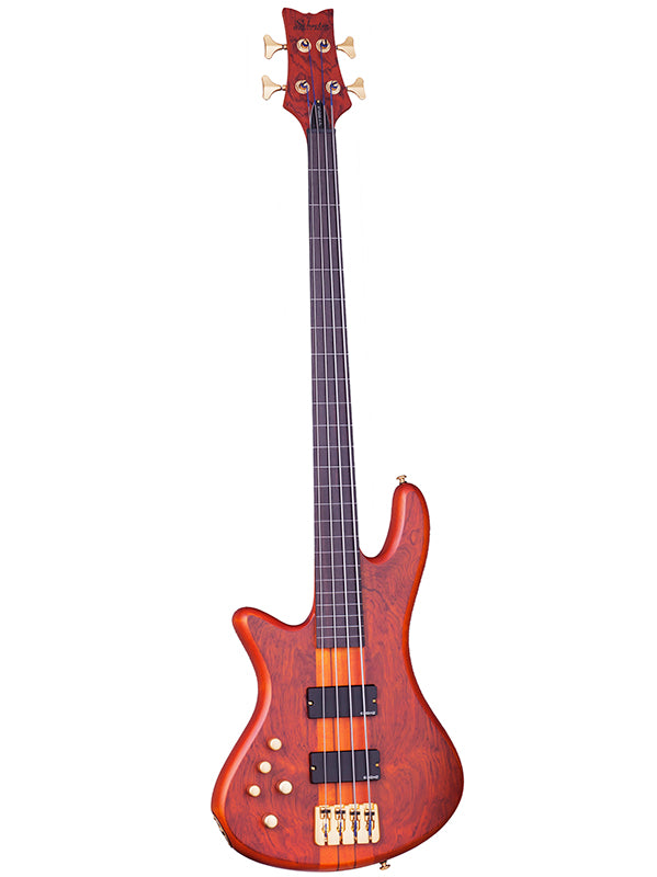 Schecter Stiletto Studio 4, gaucher - Honey Satin