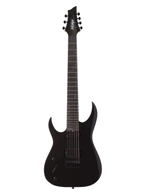 Schecter Sunset-7 Triad, gaucher - Gloss Black