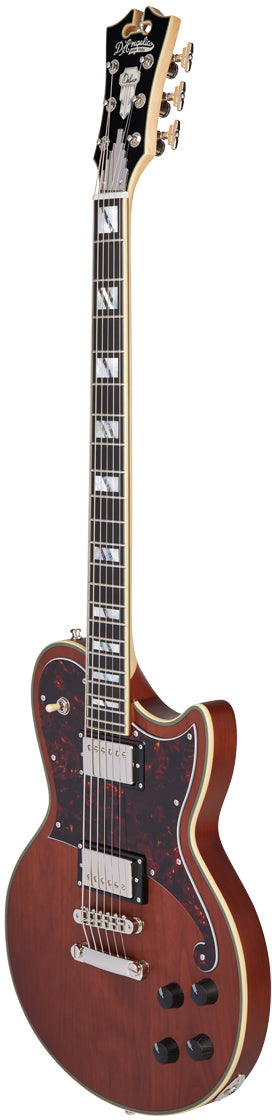 D'ANGELICO Deluxe Atlantic Baritone Satin Walnut