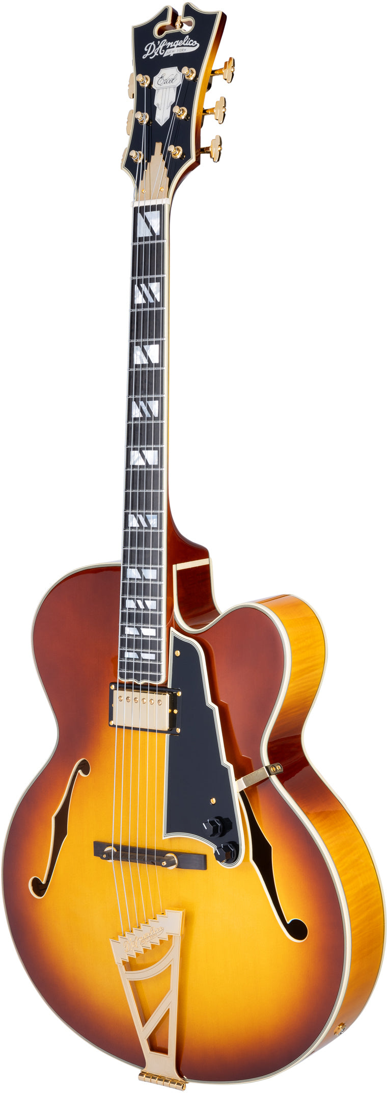 D'ANGELICO Excel EXL-1 Dark Iced Tea Burst