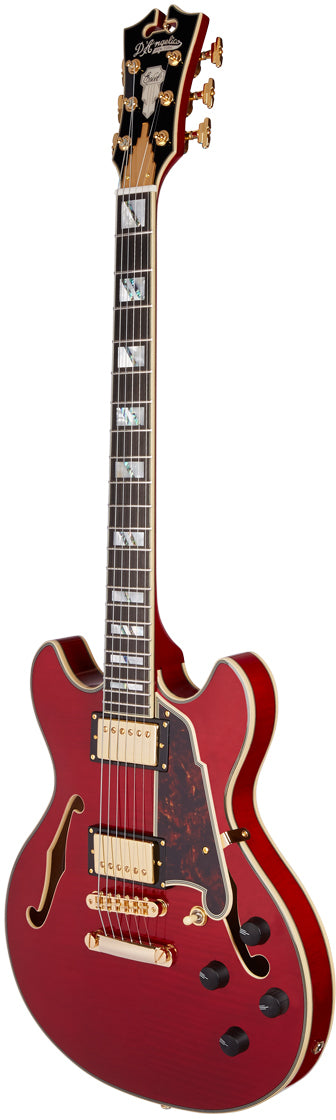 D'ANGELICO Excel Mini DC Trans Cherry