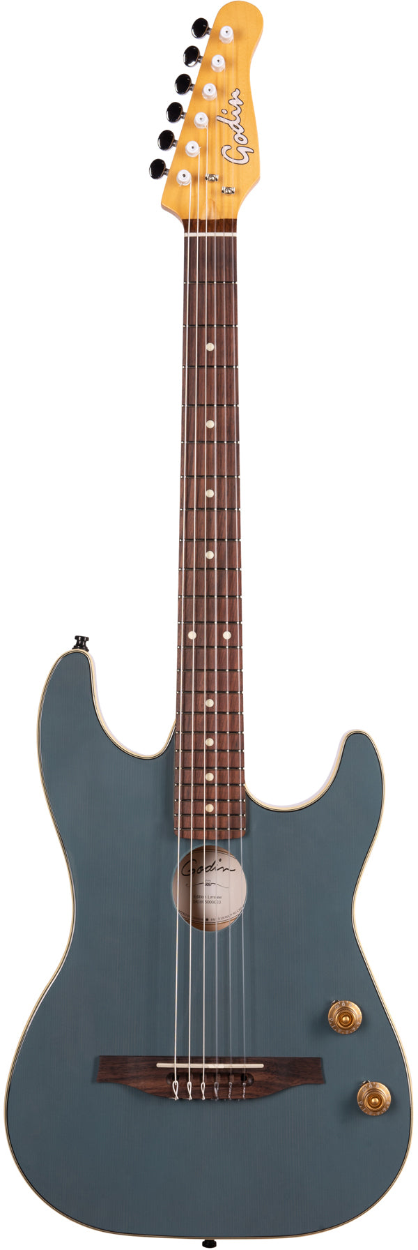 GODIN G-Tour Nylon Limited Arctik Blue livrée en housse
