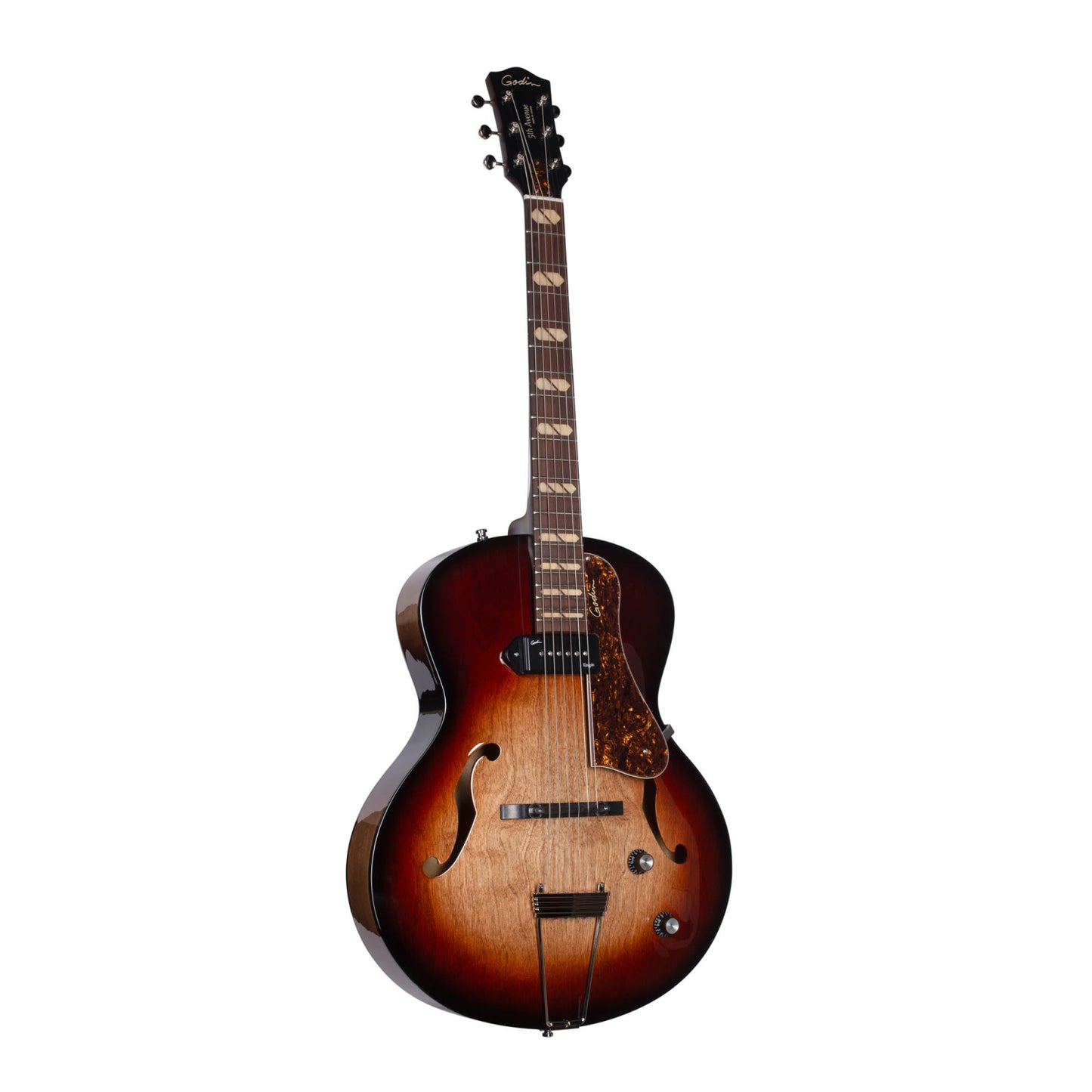 Godin 5th Avenue Kingpin P90 DLX Vintage Burst HG with Bag