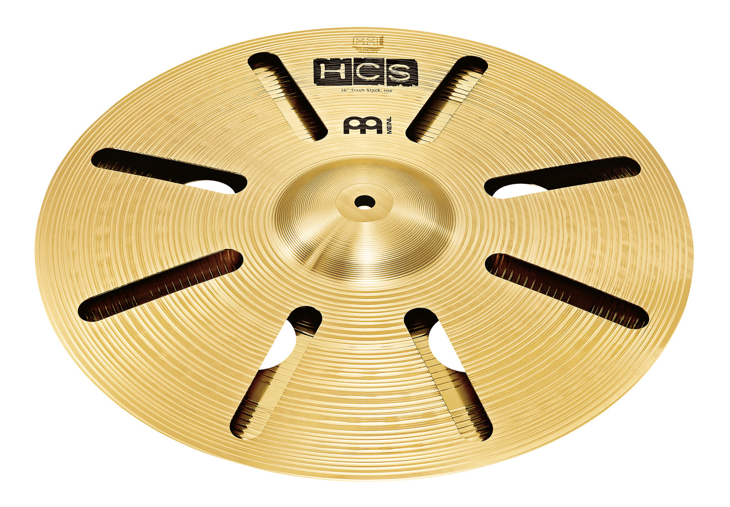 TRASH STACK MEINL HCS 12", LAITON MS63, FINITION TRADITIONNELLE