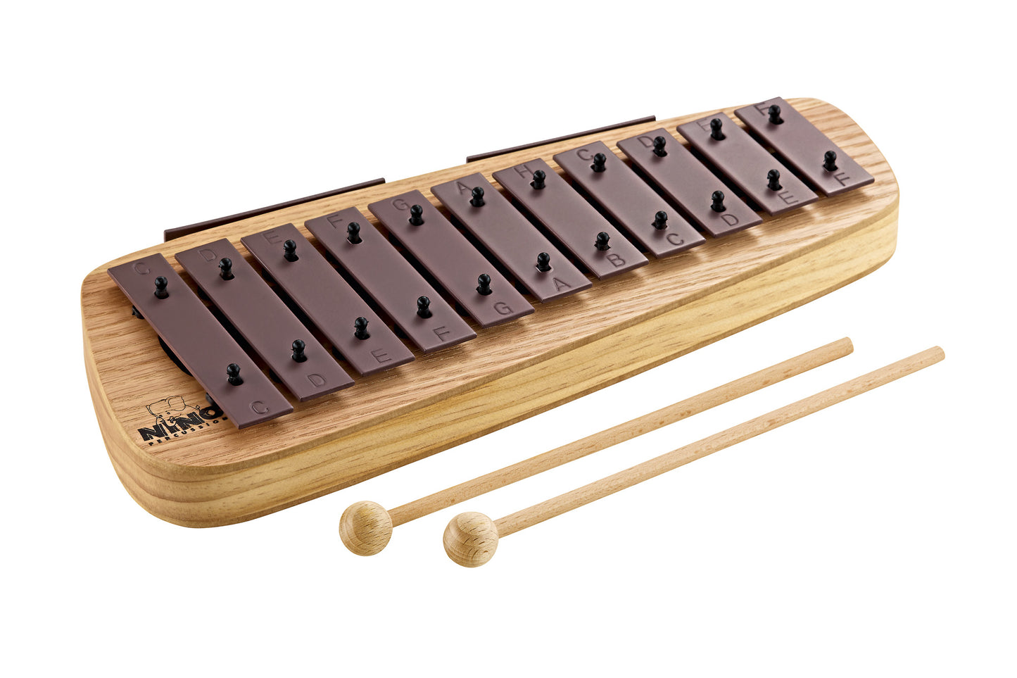 CARILLON NINO CADRE BOIS, LAMES AMOVIBLES, DEUX MAILLETS EN BOIS, FINITION MAT