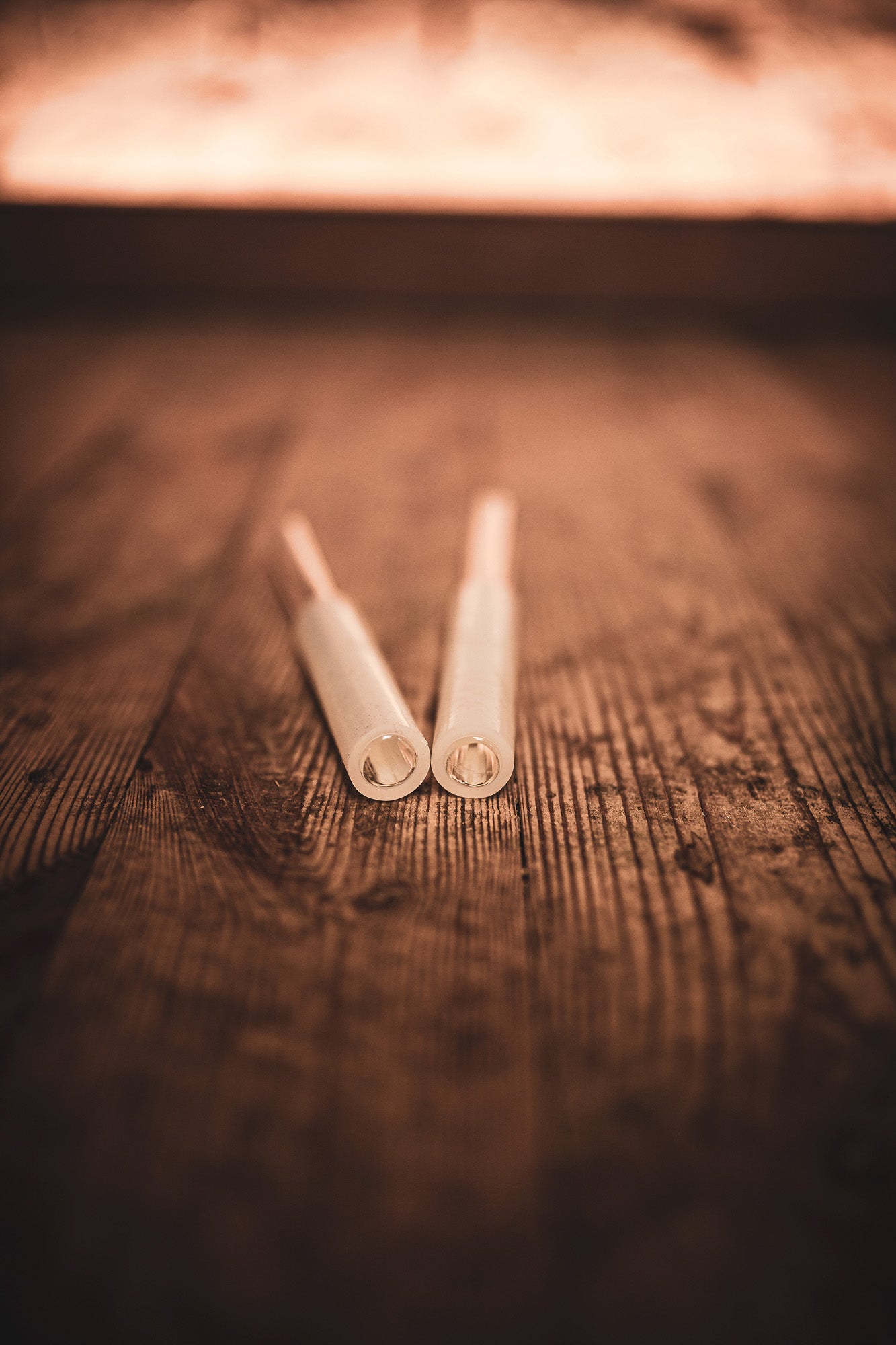 Les mailloches en verre et silicone Crystal semi-enduites.