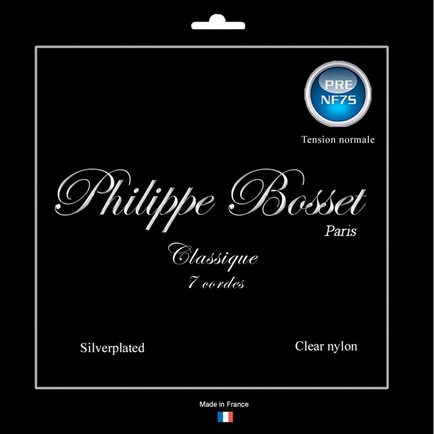 PHILIPPE BOSSET PBPRENF7S JEU BOSSET CLASSIQUE PRESTIGE 7 CORDES