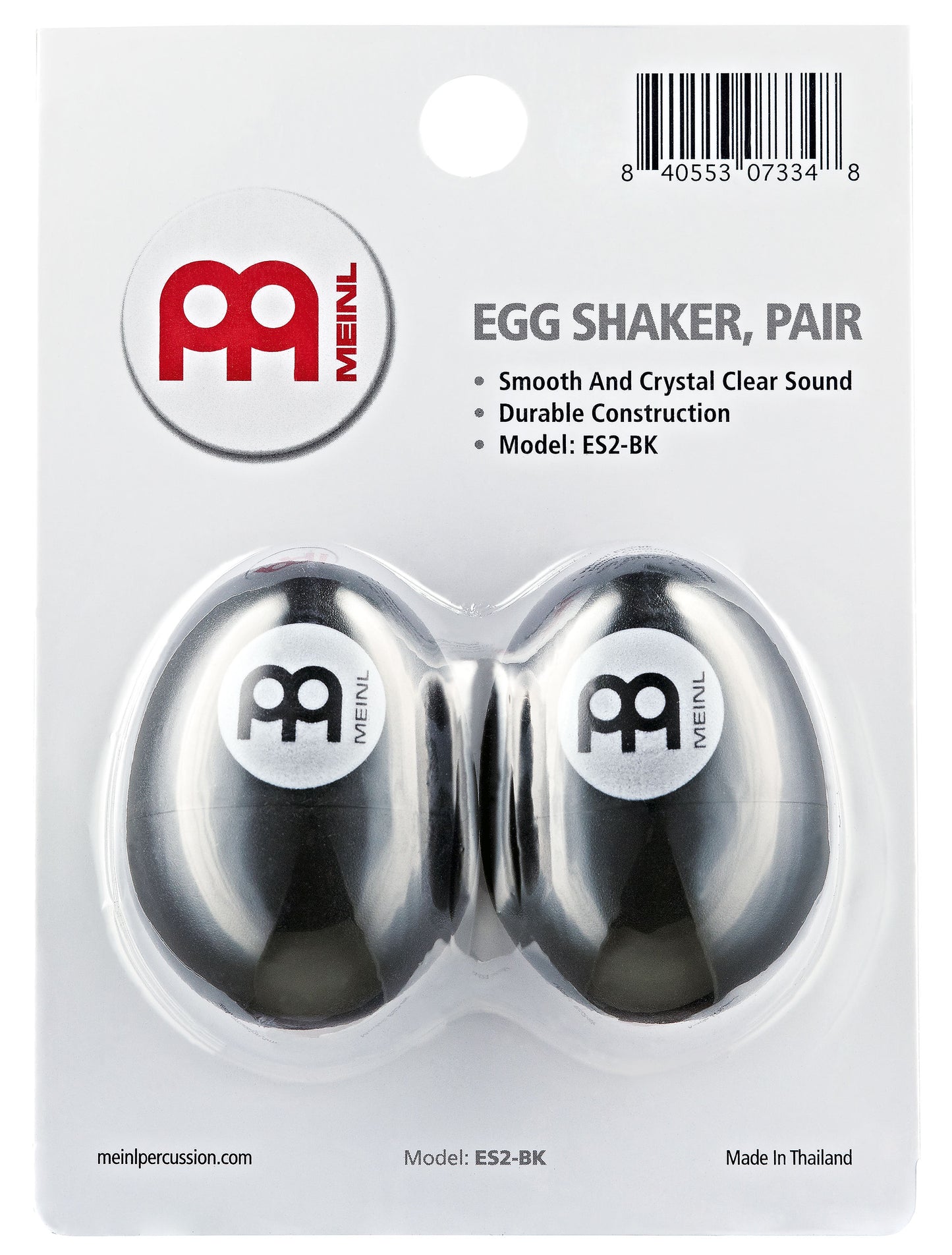 OEUF SHAKER MEINL NOIR