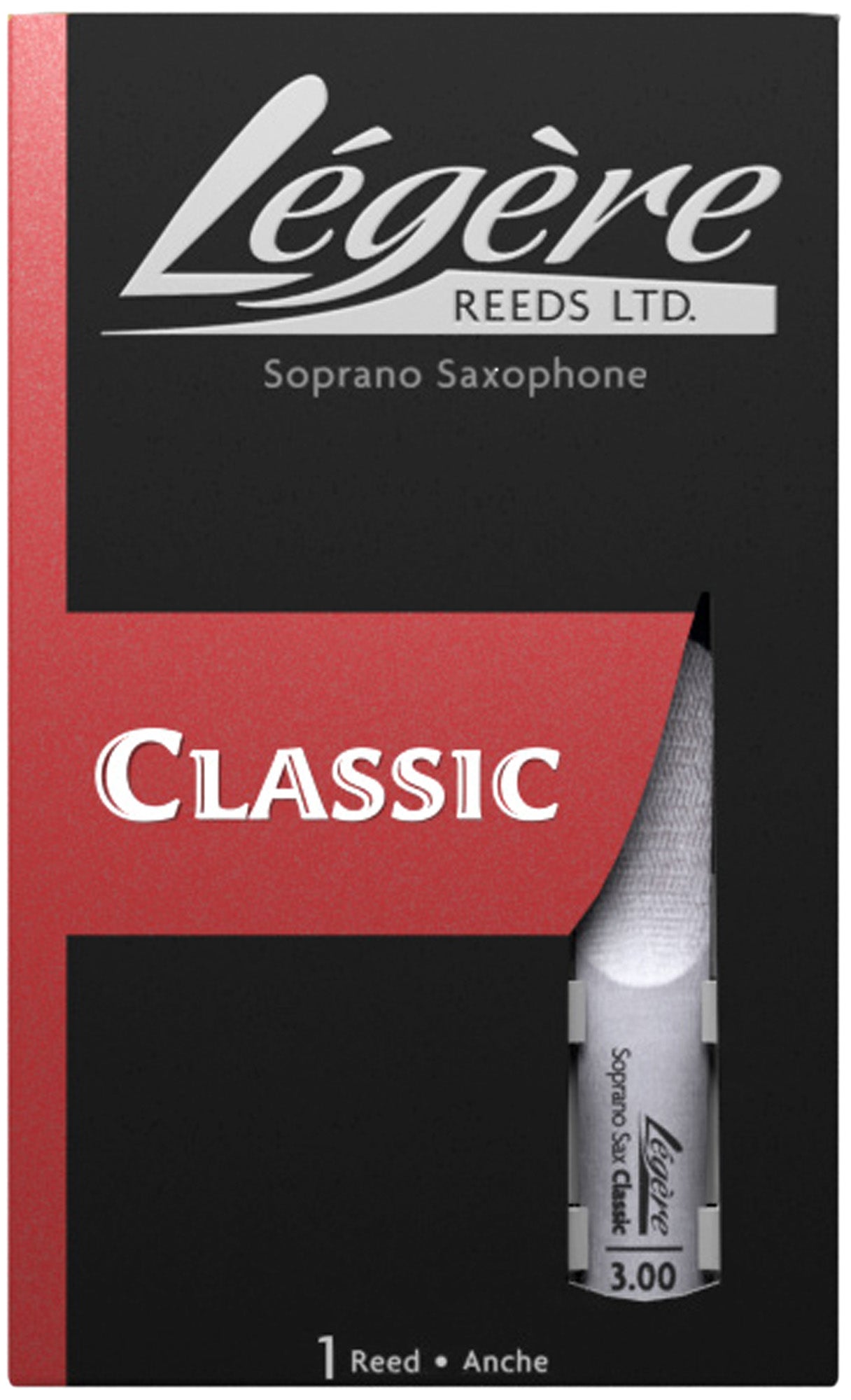Anche de saxophone soprano Légère Classic, Force 3.5