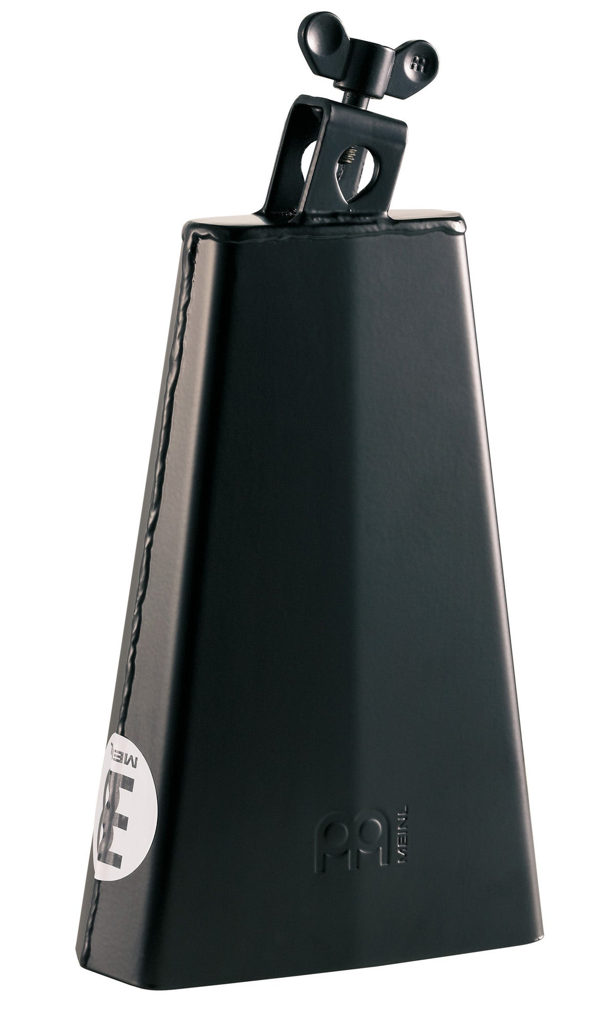 Cloche 8", acier, muffled sound, noir poudré