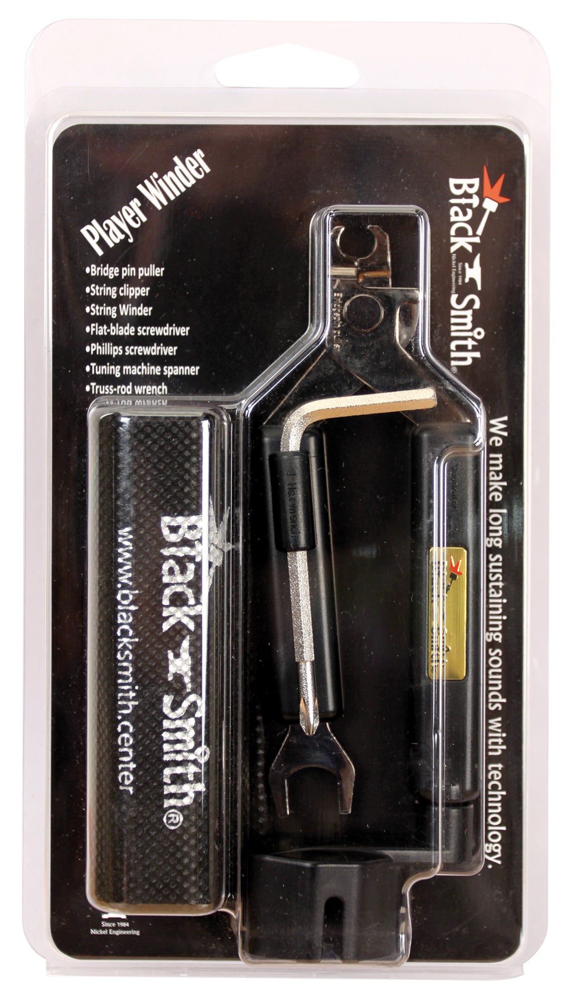 Player Winder, outil multifonctions tout-en-un, avec housse, noir