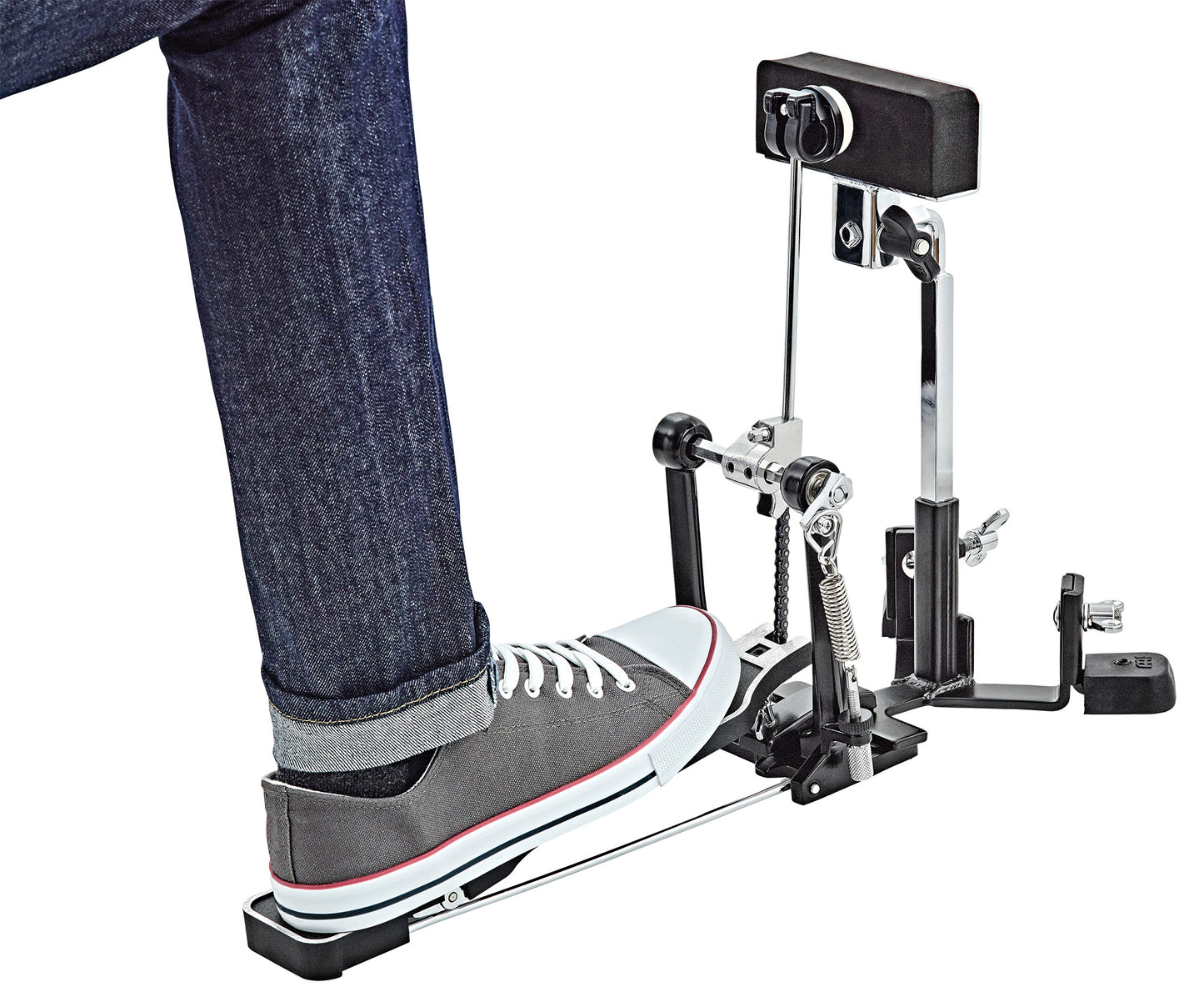 PAD PEDALE DE GROSSE CAISSE MEINL, RÉGLABLE, CAOUTCHOUC