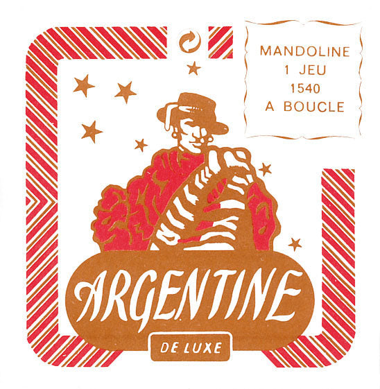 Jeu pour mandoline 8 cordes, à boucle