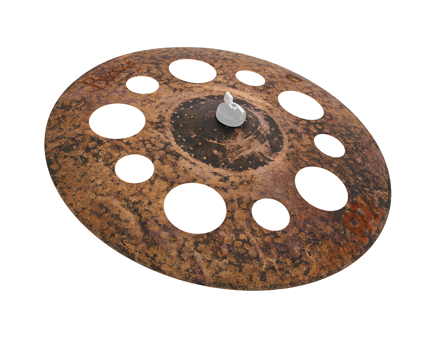 CRASH MEINL BYZANCE 18" VINTAGE TRASH, ALLIAGE BRONZE B20, MARTELÉE A LA MAIN, FINITION DARK/BRUT