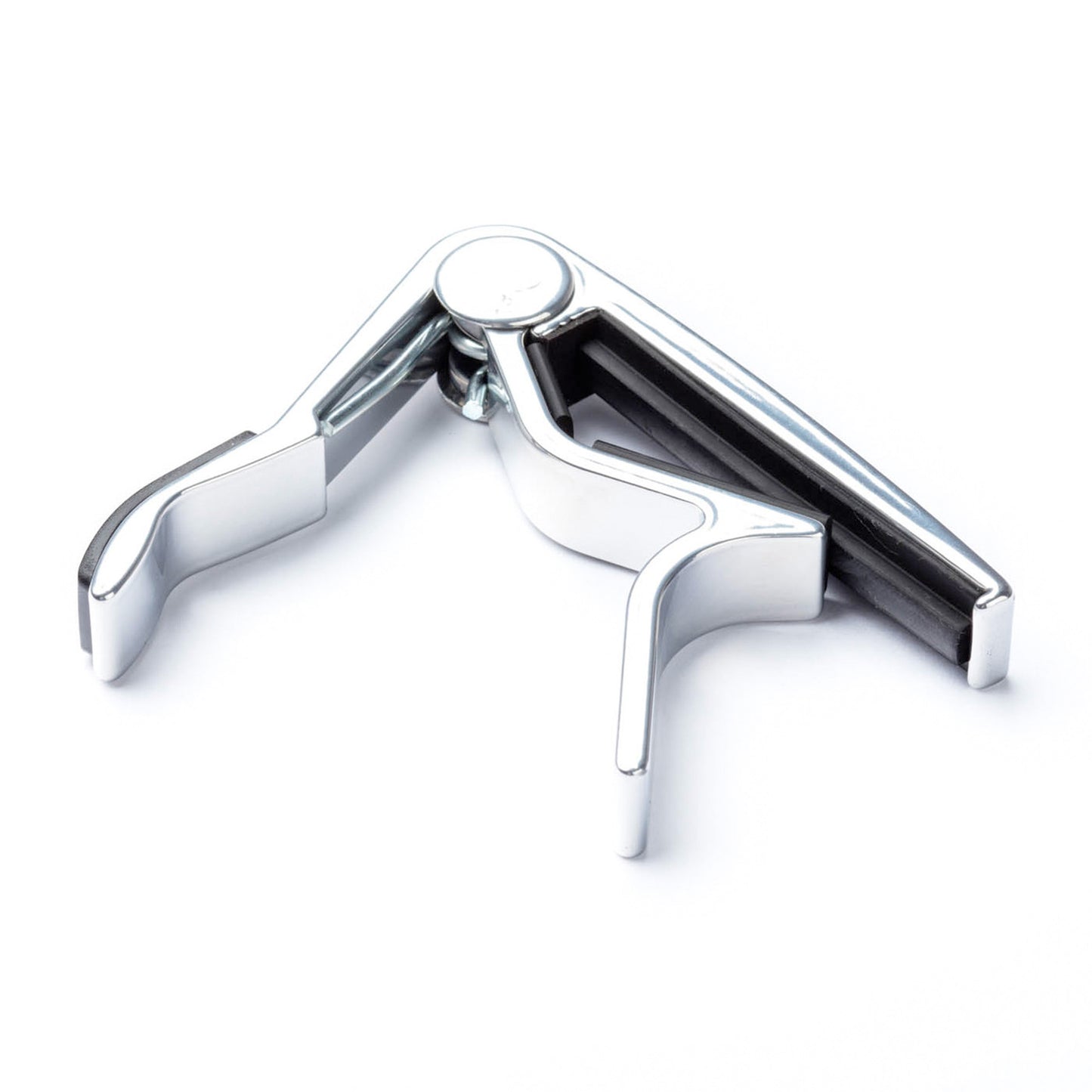 Capodastre pour manche plat, action rapide, nickel