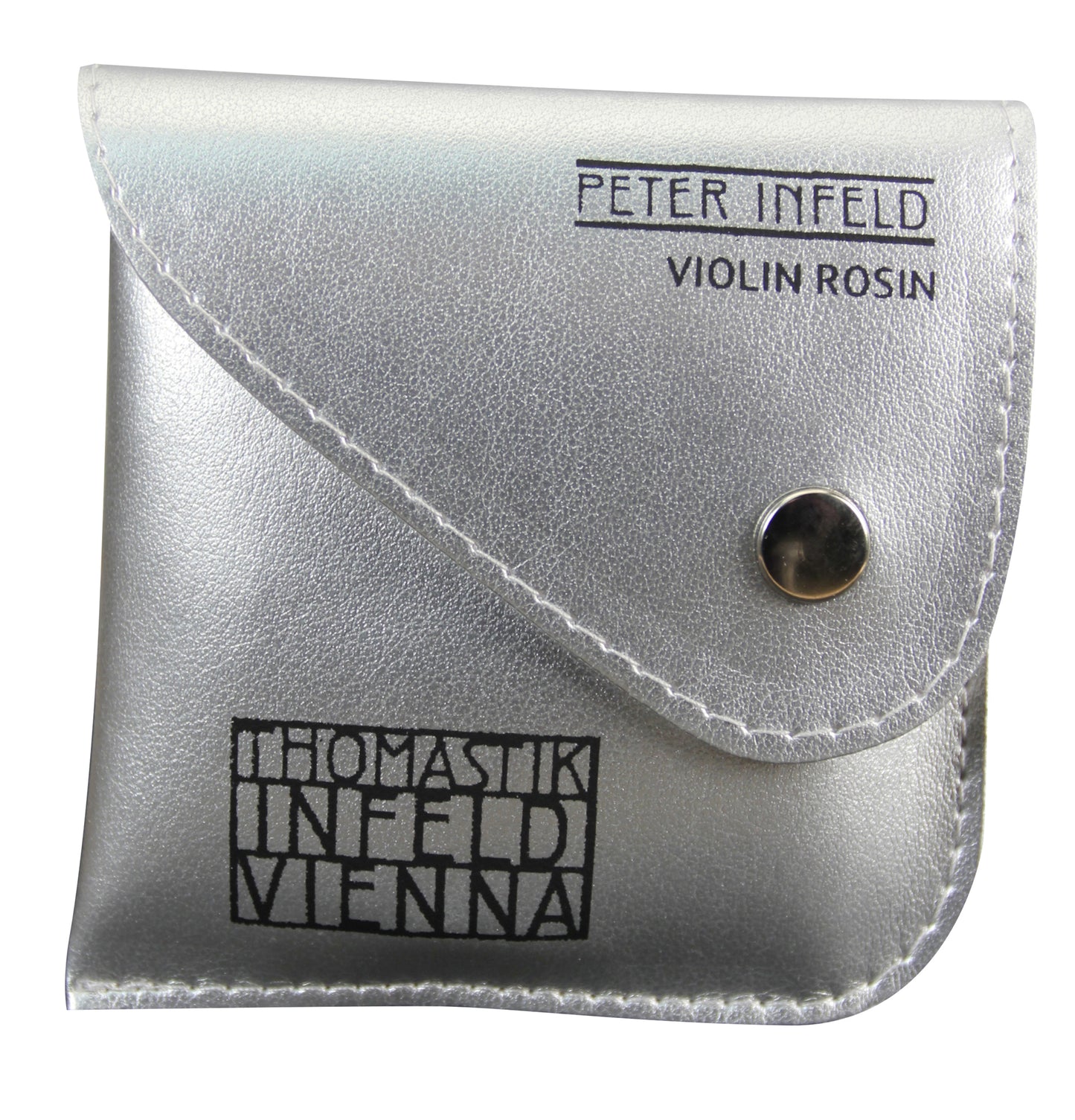 Boite de 10 colophanes Infeld pour violon, accroche forte, pour climat chaud et en été, pochette gris clair