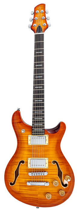 Larry Carlton Q7 HOLLOW AMBER BURST