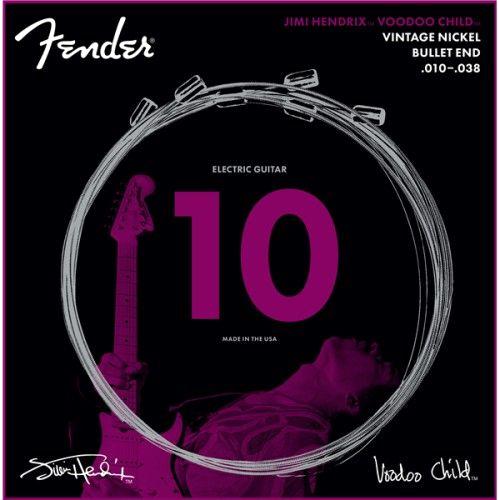 Fender Hendrix Voodoo Child™ Bullet End Nickel 10-38