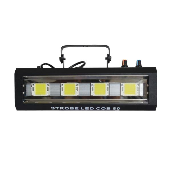 Power Lighting STROBE LED COB 80 Stroboscope 80W 4 LEDs Blanches