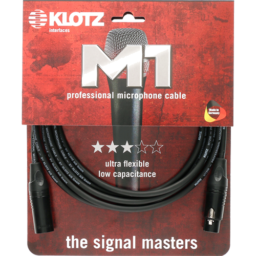 Klotz Câble Microphone Professionnel M1KB1FM1000