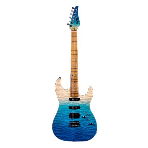 Jet Guitars JS 1000 Transparent Blue