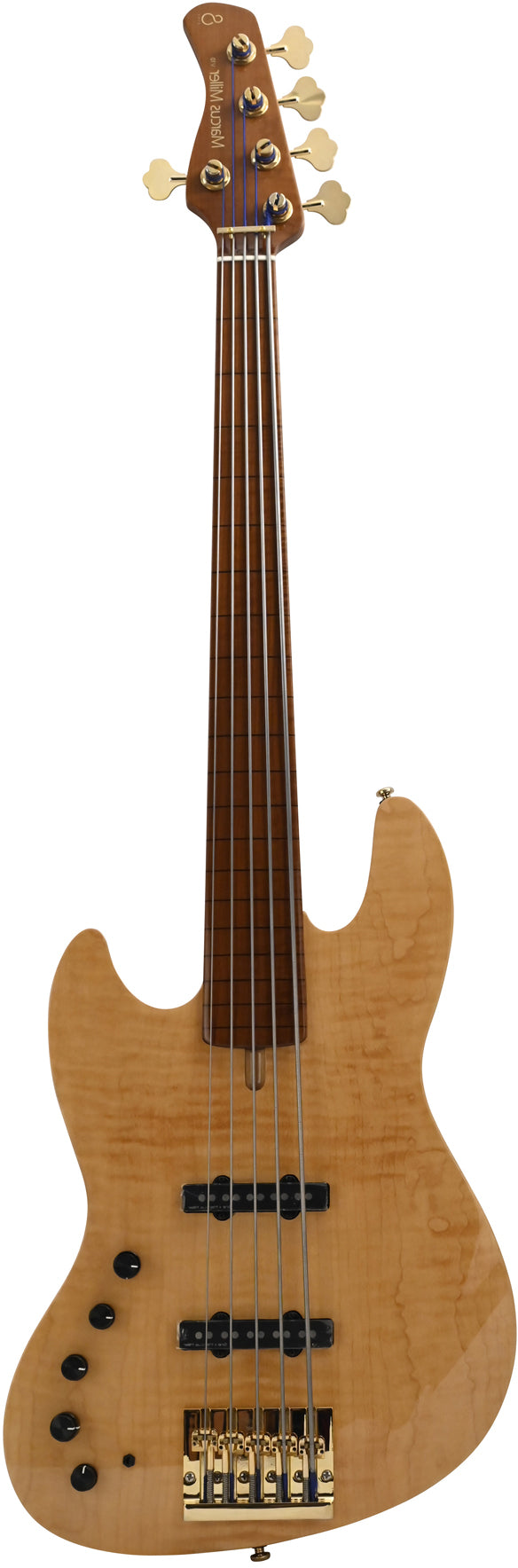 M. MILLER V10 DX Swamp Ash-5 FL NT MN + étui