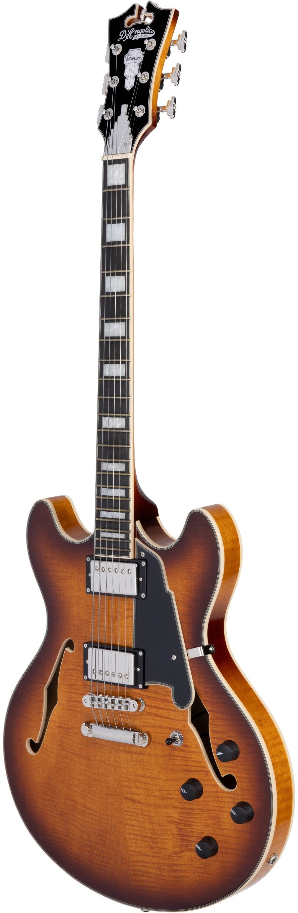 D'ANGELICO Premier DC Dark Iced Tea Burst