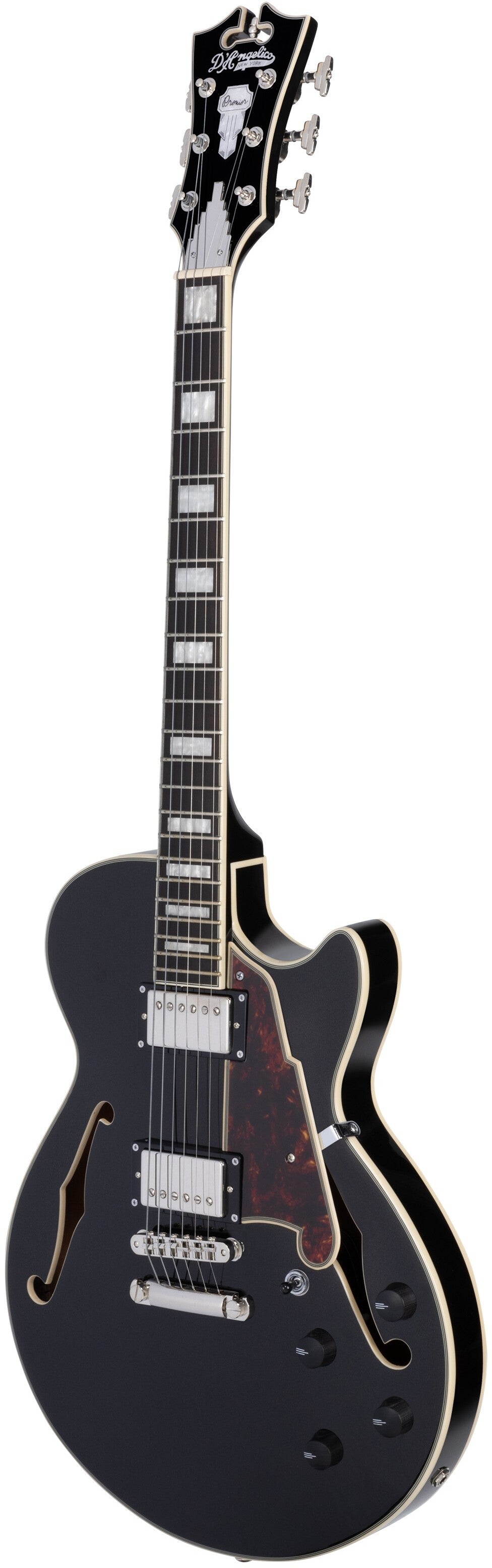 D'ANGELICO Premier SS Black Flake