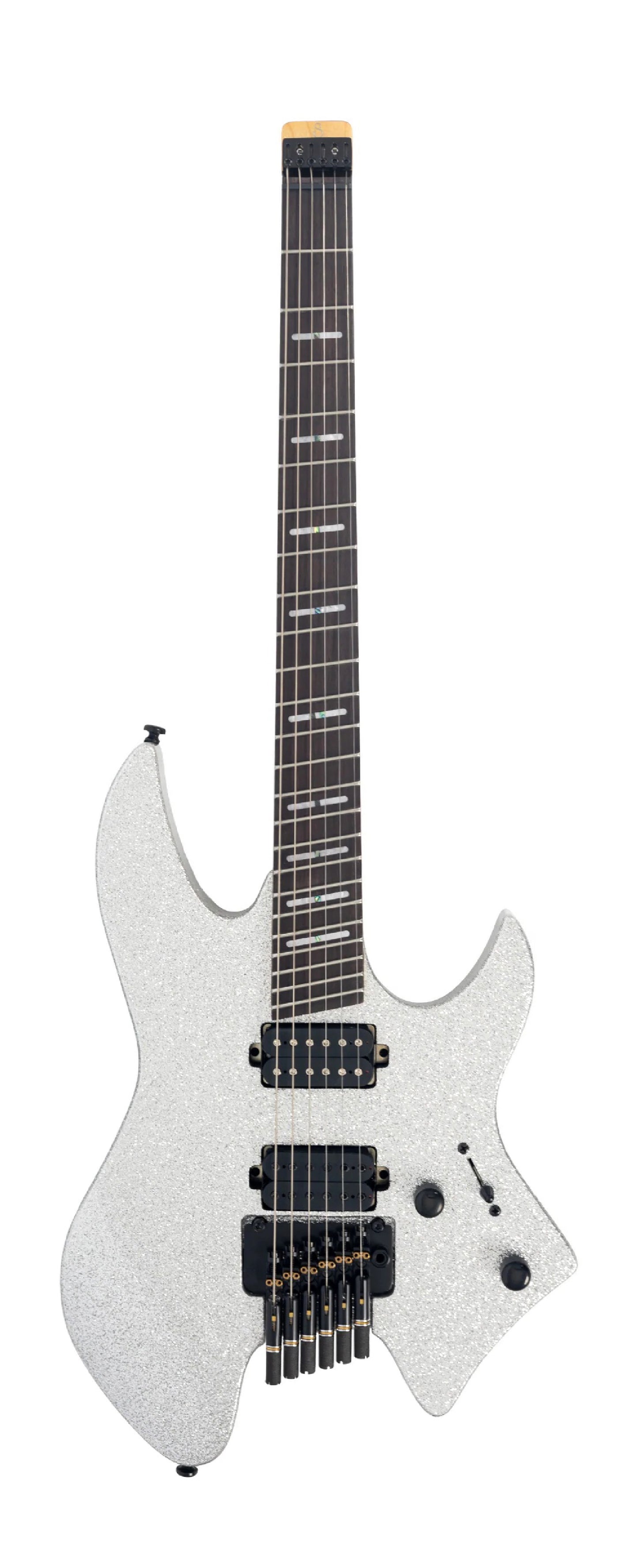 Larry Carlton X6 Headless 6 Silver.SP