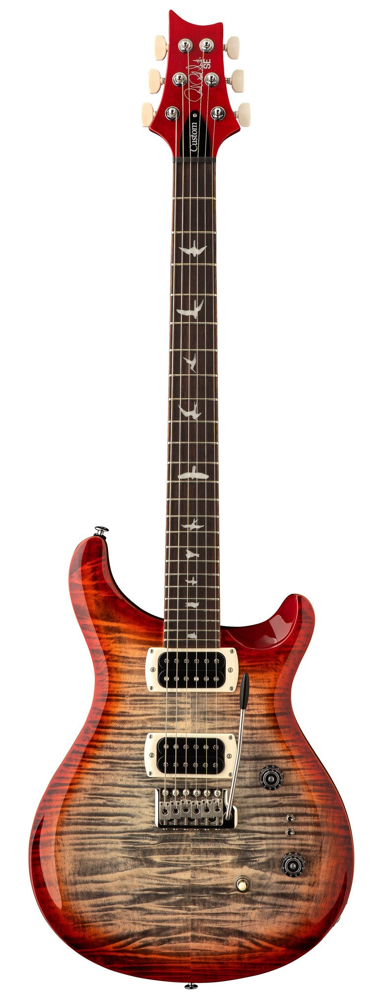 PRS GUITARS SE CUSTOM 24-08 CHARCOAL CHERRY BURST