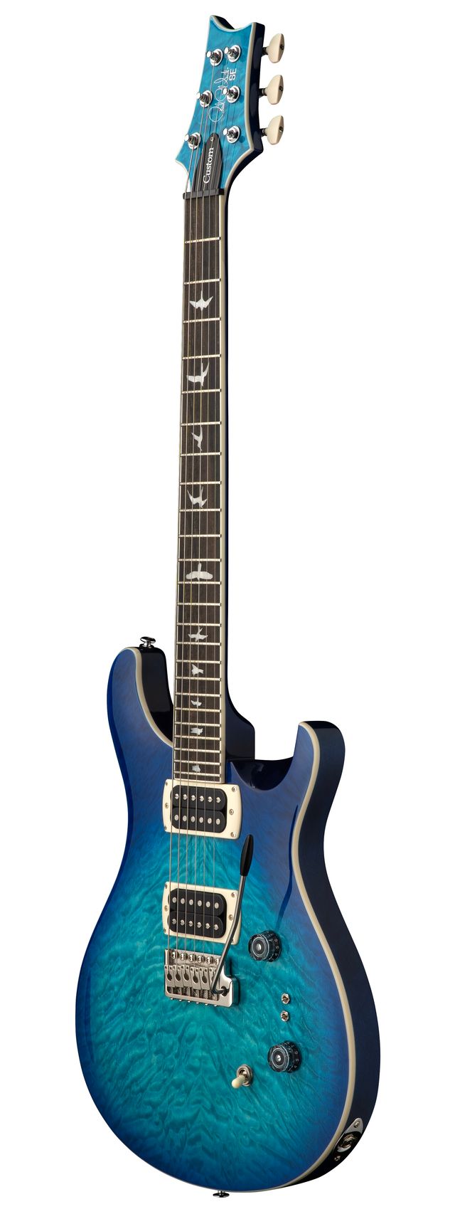 PRS GUITARS SE CUSTOM 24-08 QUILT LAKE BLUE