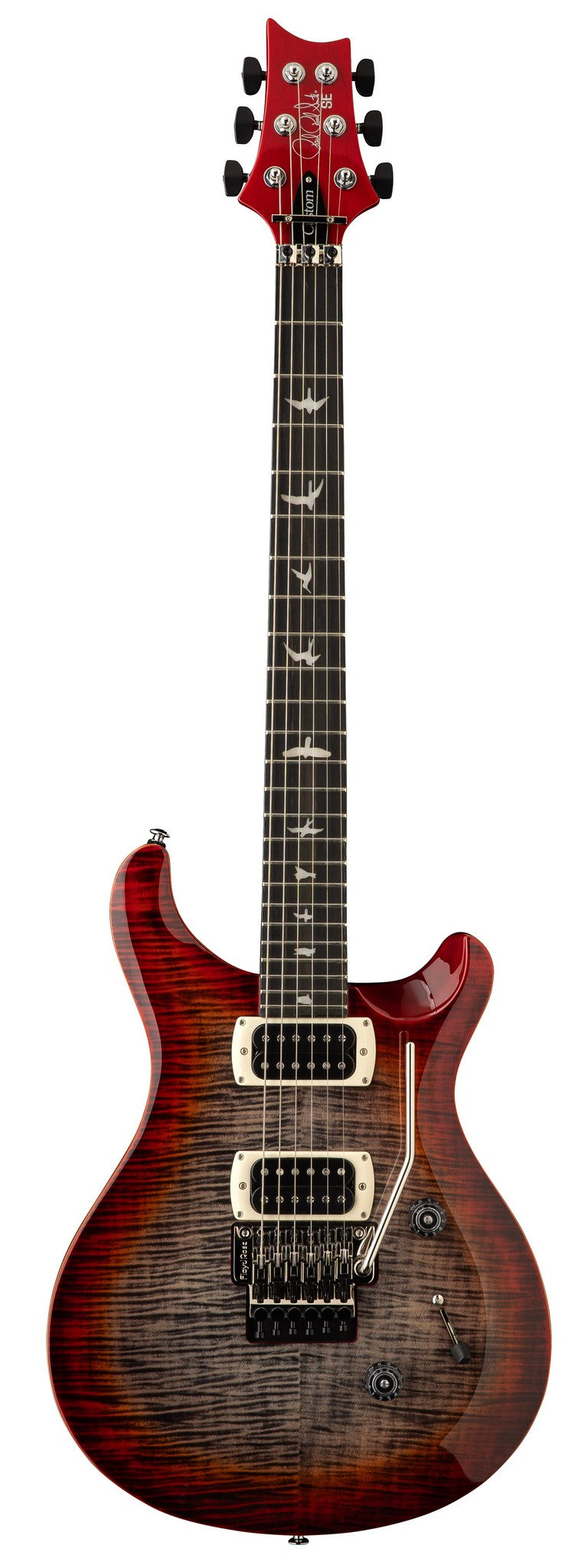 PRS GUITARS SE FLOYD CUSTOM 24 CHARCOAL CHERRY BURST
