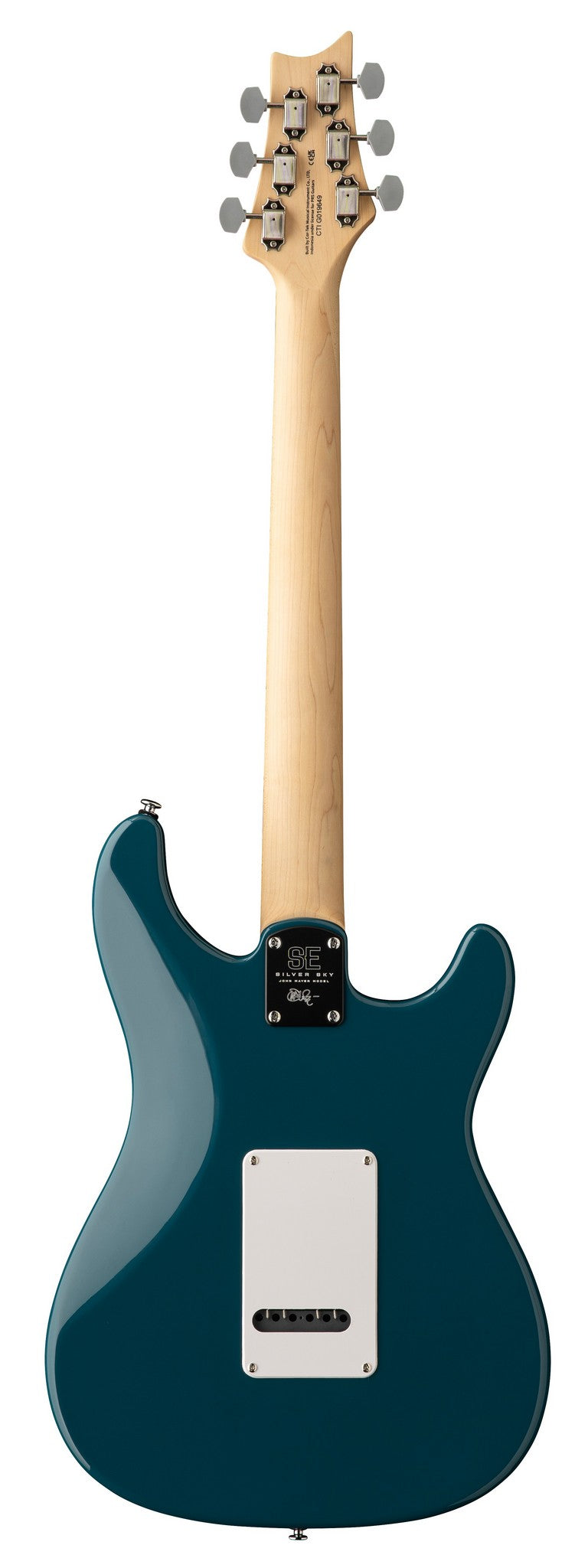 PRS GUITARS SE SILVER SKY MAPLE LH NYLON BLUE