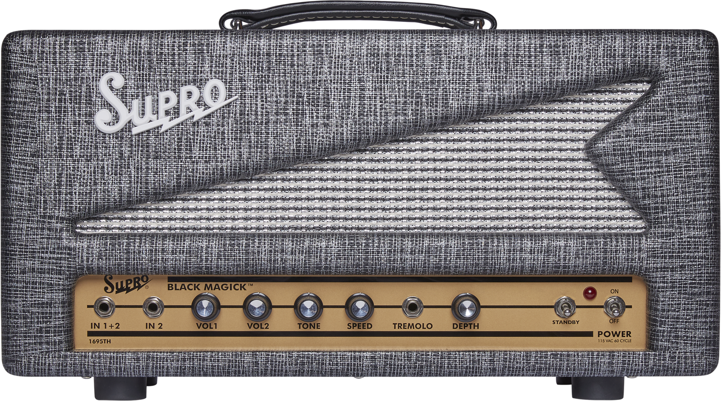 Supro Black Magick head