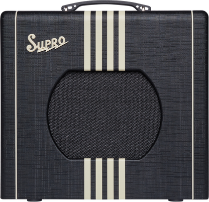 Supro Delta King 10 Black & Cream